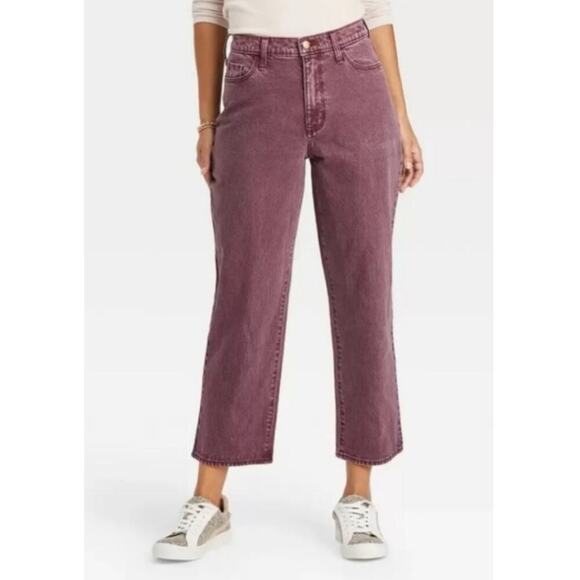 Universal Thread Women's Vintage Straight - Straight Leg Jeans - Picture 1 of 5